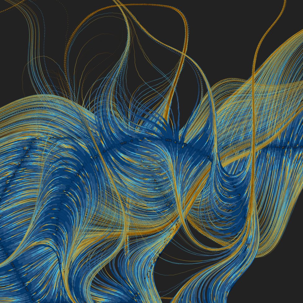 MaxGeneris's tweet image. #WIP #flowfields, #generativeart