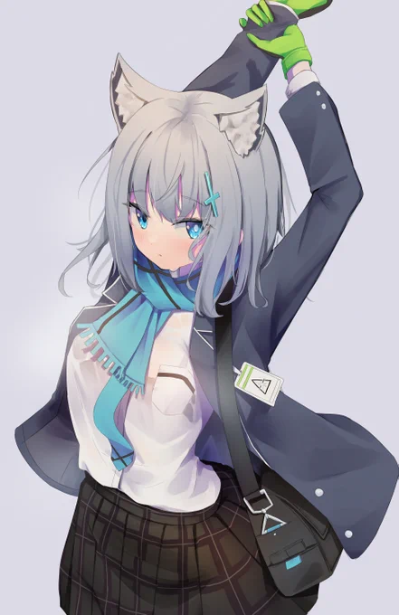 汗だくむんむんシロコちゃん#BlueArchive #ブルアカ 