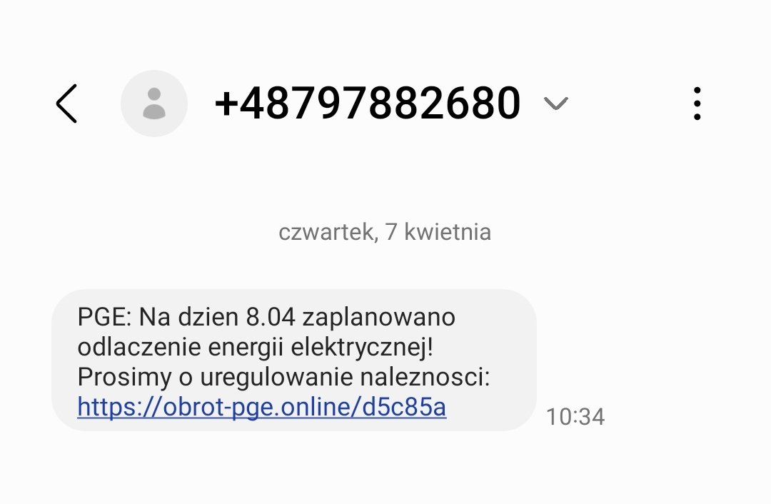 _JSadowski_'s tweet image. Oszuści wciąż próbują. Nigdy nie klikajcie w takie linki. W kilka sekund zalogowałem się na konto i sprawdziłem że nie mam żadnych zaległości. CC @niebezpiecznik