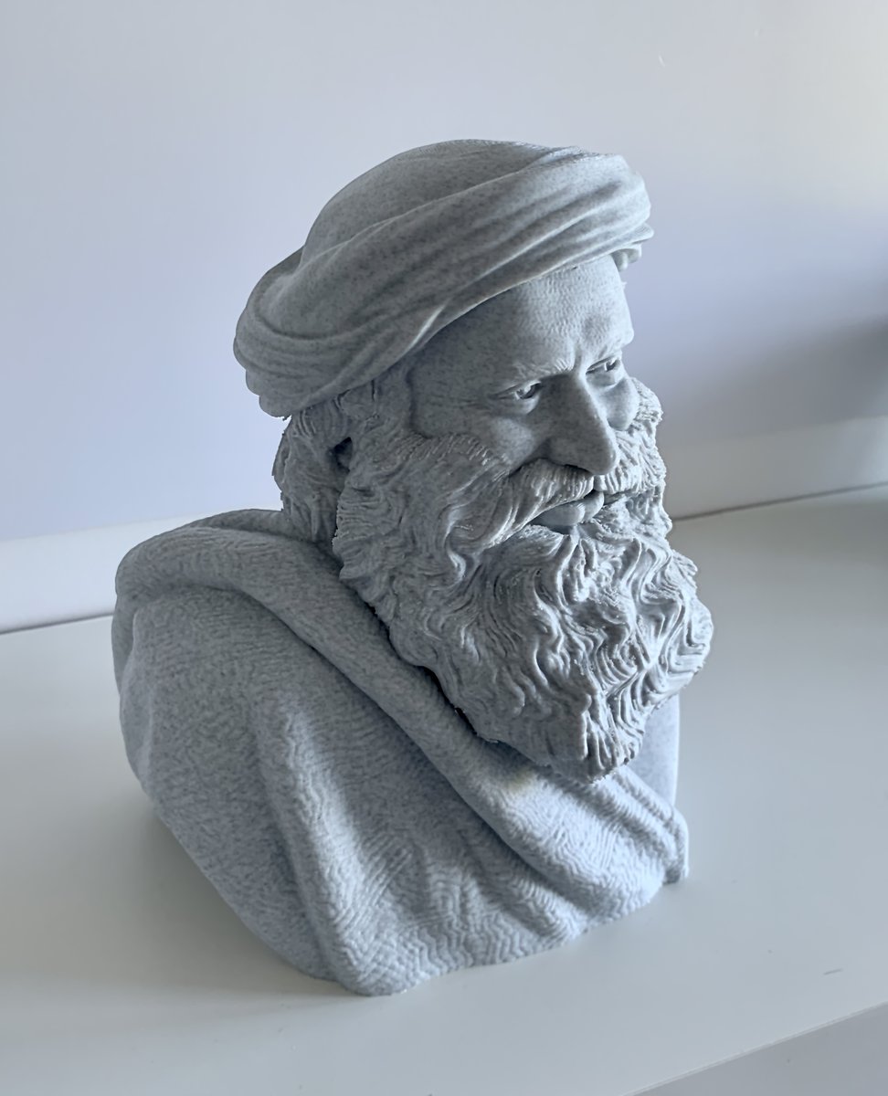 TripleAxis3D's tweet photo. Weβre really pleased with how this 3D print came out, 3D printed in marble effect PLA. #3dprinting #3dprintingservice #marblepla #fdm https://t.co/WGxMD4CkXr