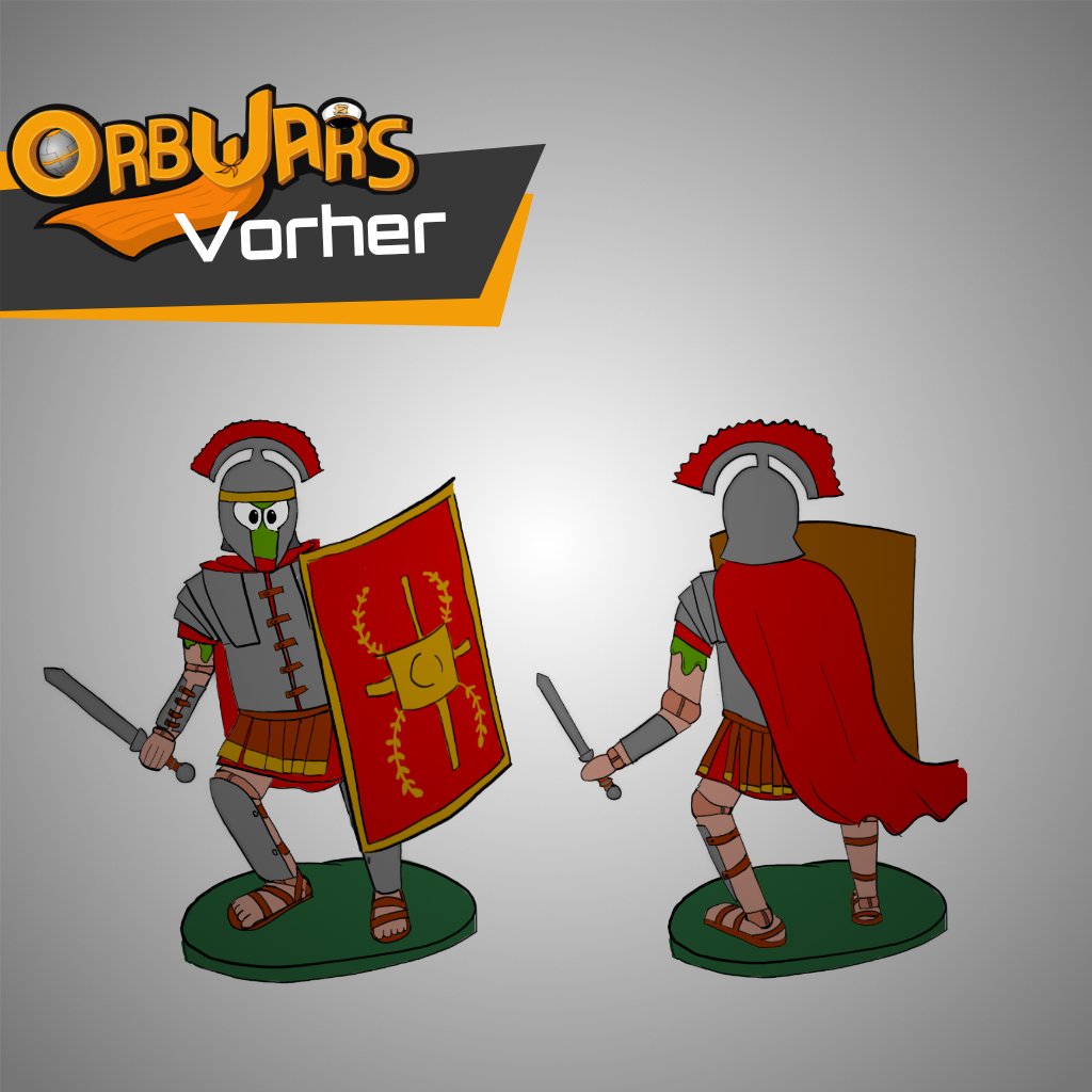 neoxgames_ofcl's tweet photo. Der Centurio ist ein hoher Offizier unserer Roman Robots Gameworld.
Mit seinem Turmschild und seiner Centurio-Rüstung ist er unaufhaltsamer als hundert Krieger!
#lettheorbwarsbegin #indiegame #indiegamedevelopment #characterdesign #characterdevelopment https://t.co/crn19bUIMt