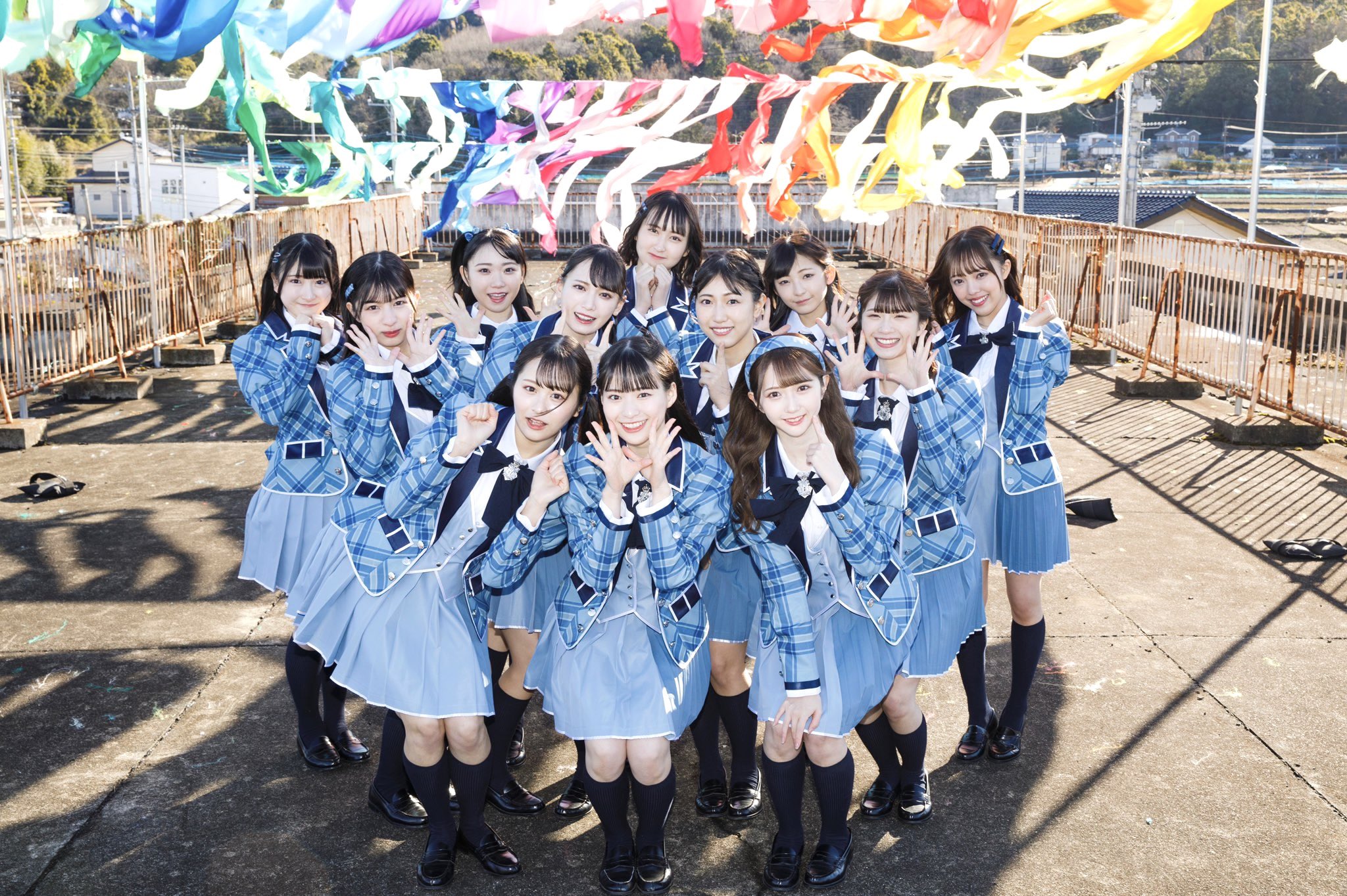 ニアジョイ 生写真 制服 江角怜音ヨリ 直筆