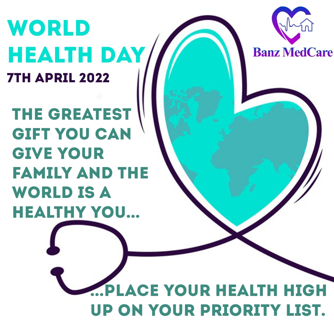 BanzMedCare's tweet photo. What position does your health hold on your priority list?

#WorldHealthDay2022 https://t.co/HTEpdq99Xn