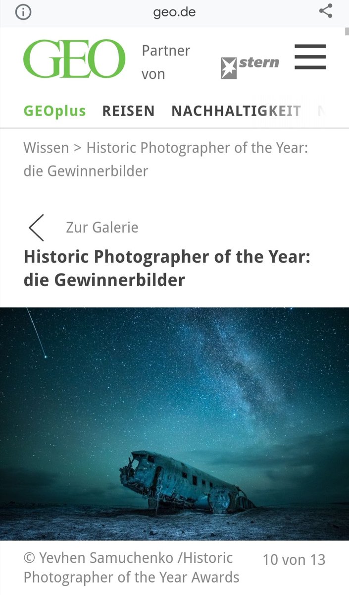 QLiebin's tweet photo. GEO published my photo "Messenger of the Milky way" among the winners of Historical Photographer of the Year📷🏆

May be some of #NFTcollectors want to catch this #nftphotography in own collection? Available here ⬇️⬇️⬇️ https://t.co/2iMGd9ugKo