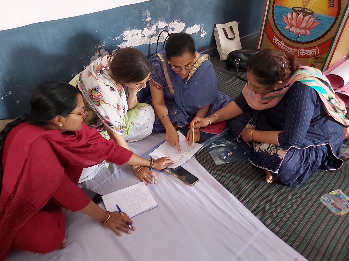 DeeoKaithal's tweet photo. Day 3rd Batch No - 06
Nipun Haryana Mission - FLN Training Camp
Block - Guhla 
Math activities - KRP Naresh Kumar https://t.co/l2fVZyipWq