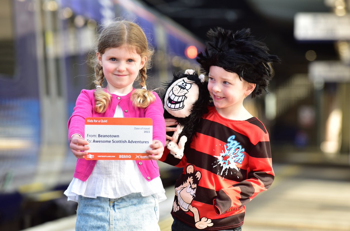 VisitScotNews's tweet photo. We have launched a blamazing joint tourism campaign with @ScotRail and @BeanoOfficial to encourage family holidays and day trips across Scotland. Find out more here 👉https://t.co/dIU2O4XNkZ #ScotlandIsCalling https://t.co/Cx1aQPC8wK