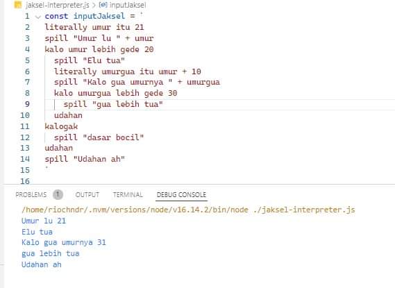 rizki_khosuma's tweet photo. JakSel Programming language very easy to learn no need programming experience 😂
Sc. Rio chandra https://t.co/DI2KhnrBbQ