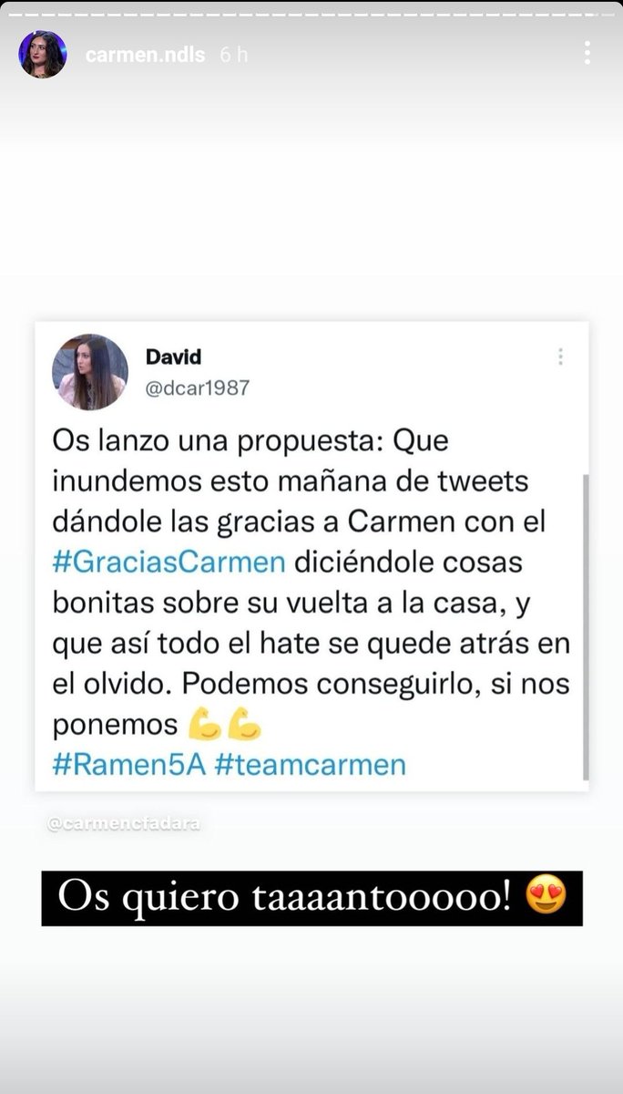 pichispichas's tweet photo. @marijosemjm Las cosas que comparte en IG el dia de la final de su querido R. La autocritica, la humilde y la no toxica. Quien no vea aqui una Red Flag como un castillo es q no tiene ojos https://t.co/ggTEjcxxar