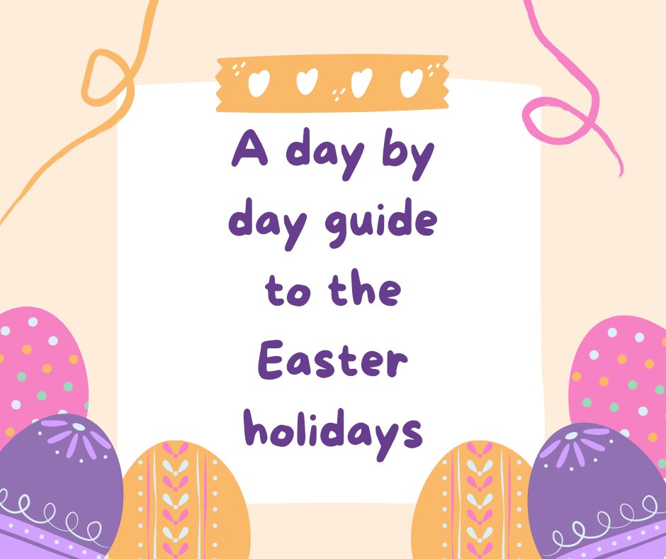 🐣Day by Day Guide to the Easter holidays 🐣

Looking for ideas to do everyday of the holidays in the West Midlands? We have you covered! Here's our guide to the first week of the holidays. For all the details: 

familyfuninbrum.co.uk/a-day-by-day-g…