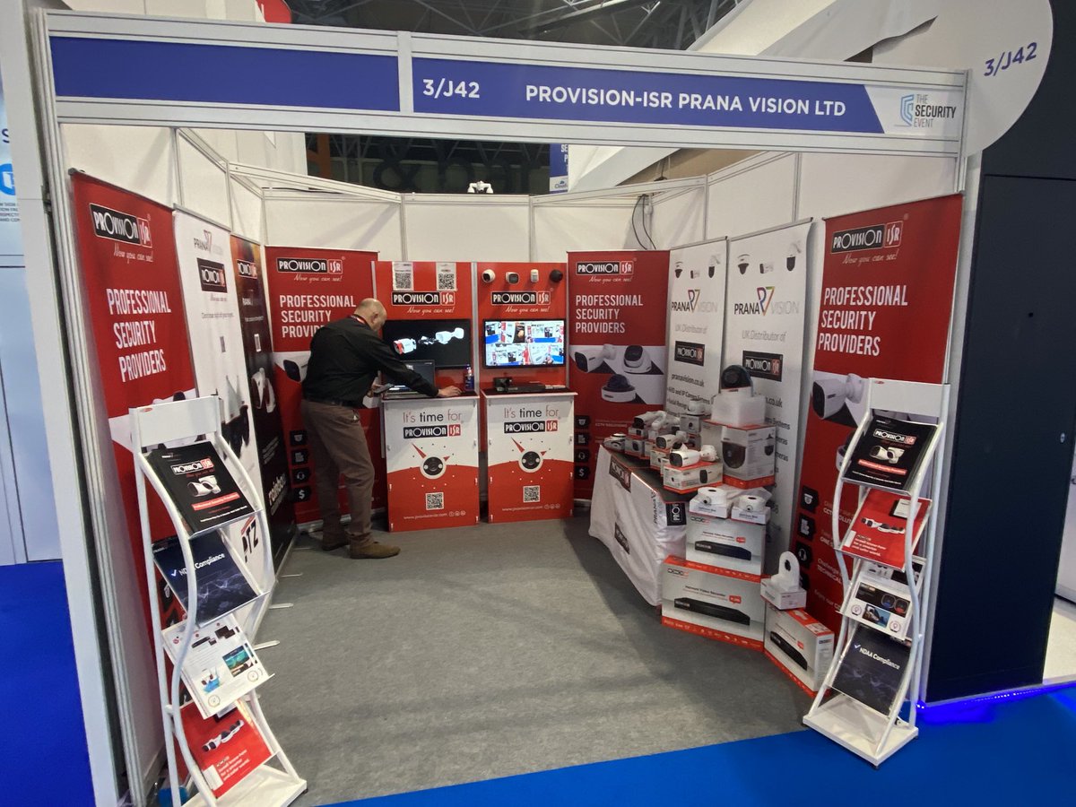 Roy1Gibson's tweet photo. Day Three at The Security Show NEC Birmingham. Great to meet so many nice people and show case our Provision-ISR CCTV products.
If you are attending, please call by to say hello.
https://t.co/DFo8cX1wmT https://t.co/XBX3sUw2z6