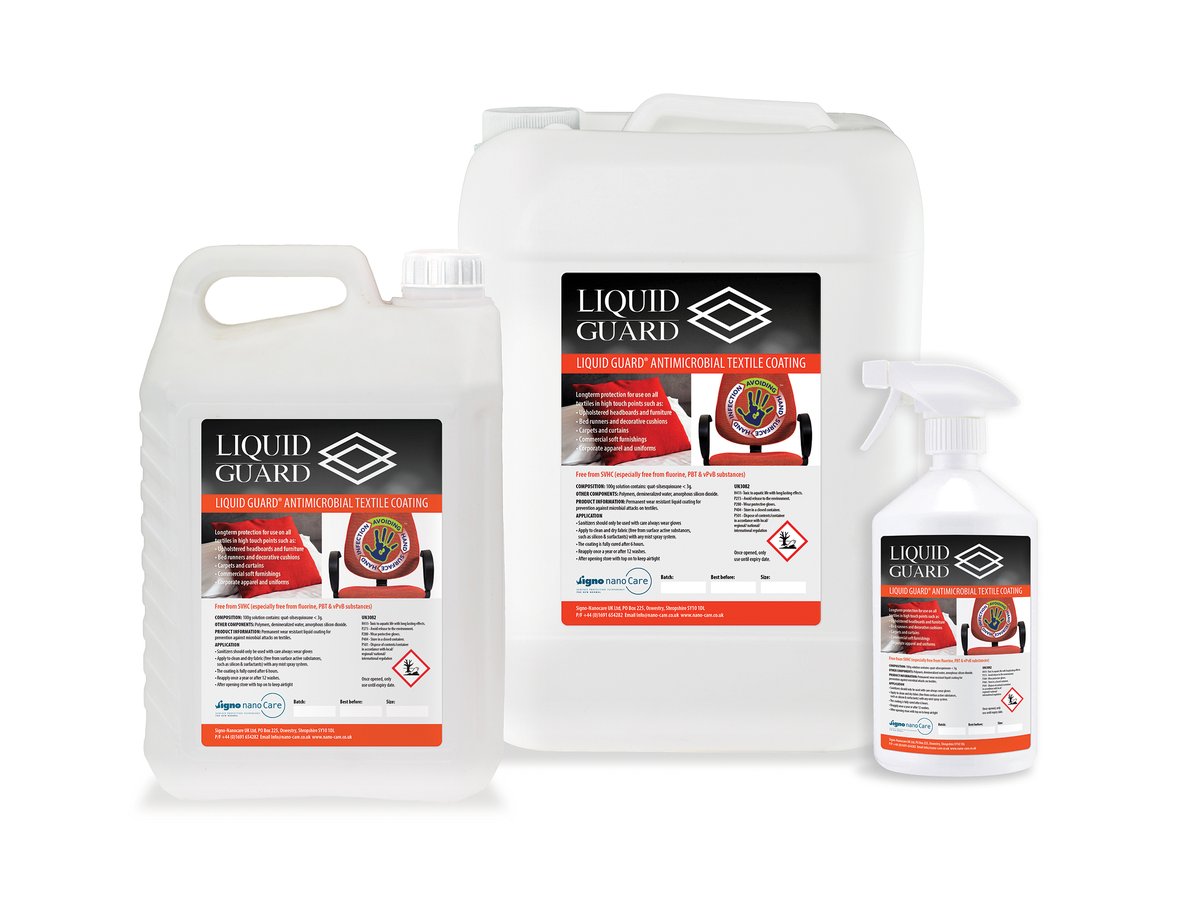 Liquid Guard® Textile is a water-based multi-functional spray-on product. Primarily, it has #AntimicrobialResistance properties, which are tested and certified to kill many everyday bacteria and viruses bit.ly/3AcKGpG