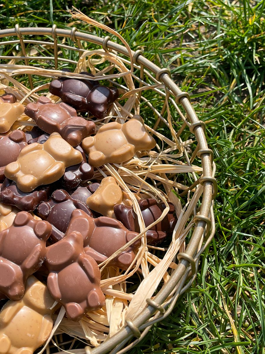 cyril_lignac's tweet photo. Joyeuses Pâques à tous ! #Pâques #gourmandcroquant #chocolats https://t.co/O4TdQV8neK