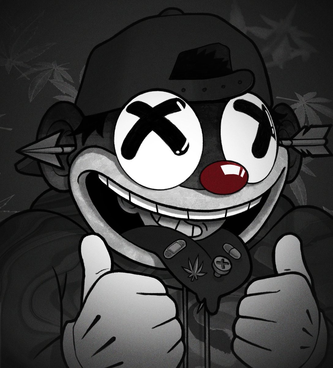 ItsEggyolk's tweet photo. This was honestly pretty fun to draw, inspired by the super sick work from 
@kreepyclub! https://t.co/X3c0AAcDWe