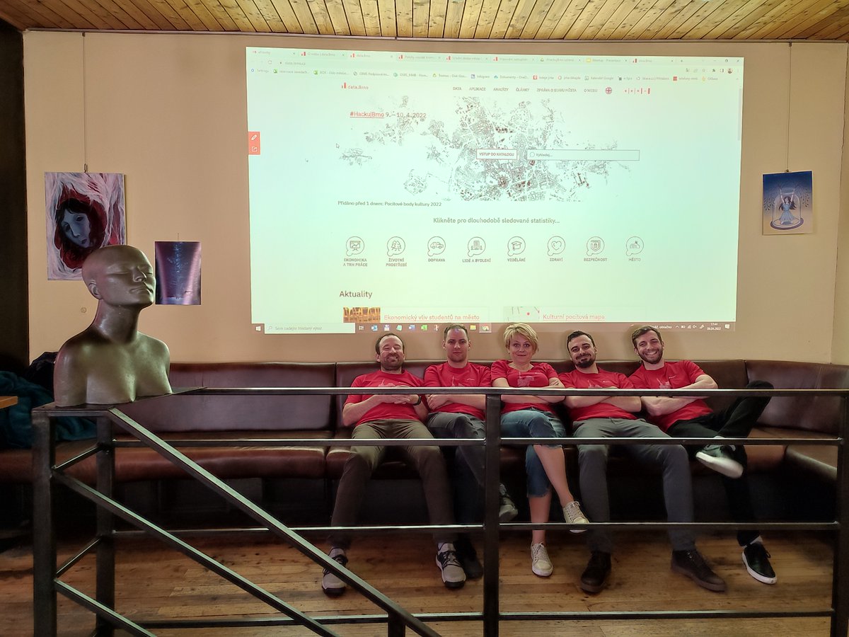 dataBrno's tweet image. Na včerejším meetupu před víkendovým #HackujBrno jsme seznámili účastníky s výzvami, které město trápí a s daty, jež mohou na hackatonu použít. 
V sobotu v 10:00 na značkách. 
#hackaton #codecodecode #dataBrno
S @BrnoAI &amp;amp; @czechitas