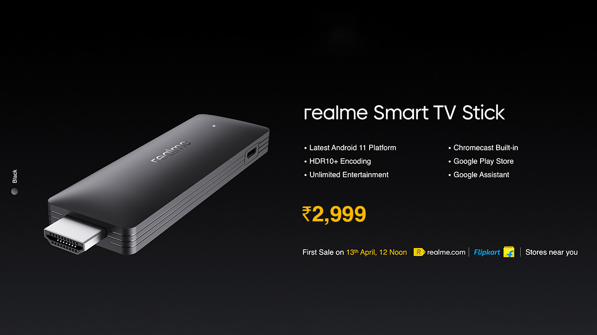 Pbhajanka's tweet image. Realme Smart TV Stick Launched in India at Rs 2,999 with Latest Android 11 but this time, not Google TV OS. Comparison between Realme Smart TV Stick vs Fire TV Stick vs Fire TV Stick Lite vs Mi TV Stick. Coming today. Stay subscribed to #TechBlast #RealmeSmartTVStick #realme