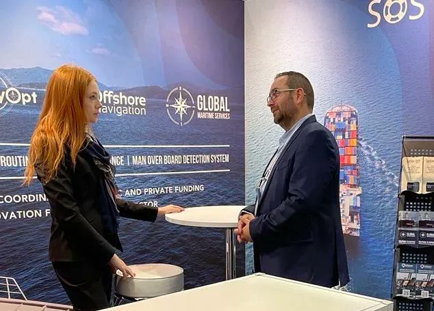 OffshoreNav's tweet photo. Say ๐ to our team at @NorShipping today! Drop by Stand C05-62 in Hall C to learn more about our innovative #maritime solutions.
#norshipping #norshipping2022 #offshorenavigation #offshorenavigationltd #voyage #fleet #shipping #navigation #action #oceansolutions #norway https://t.co/PeELSpwXVT