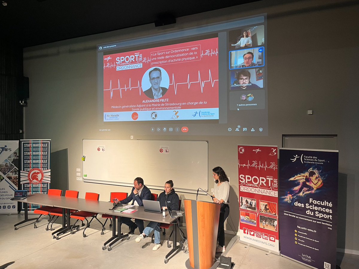 [ #SPORTSURORDONNANCE 🩺 ] @AlexandreFeltz revient sur le rôle de l'#EAPA dans l'orientation des patients. ' Il essentiel de reconnaître les #EAPA en tant que professionnels de santé, de trouver des moyens et de les engager. '