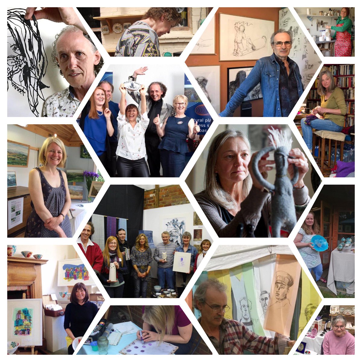 Throwback Thursday. Just some of our exhibitors over the years. 

See these talented artists at venues across Caversham &amp; Emmer Green during Caversham Arts Trail on 14-15 &amp; 21-22 May 2022.

cavershamartstrail.co.uk

#cavershamartstrail 
#tbt