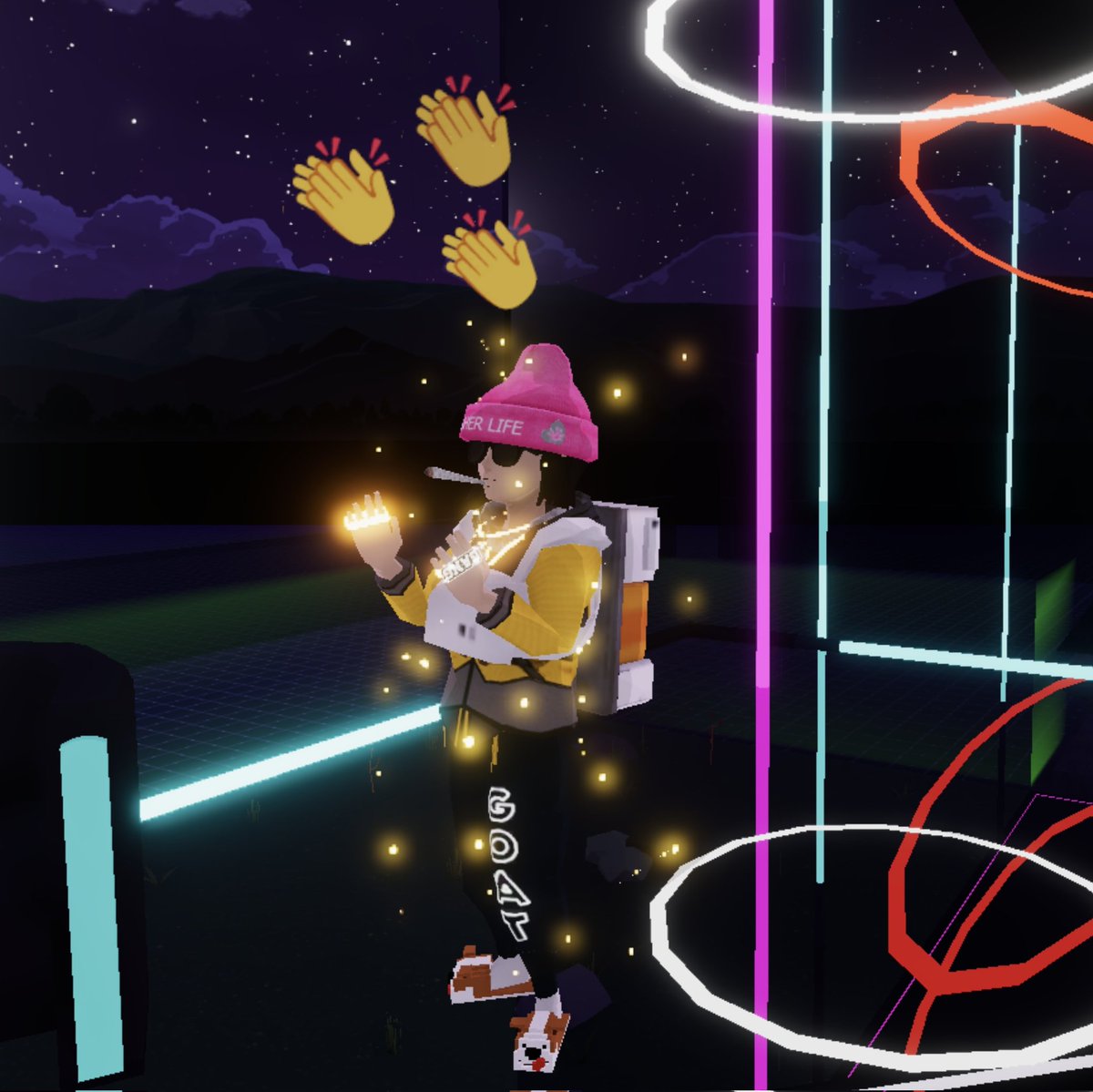 👑#Decentraland #Wearable #NFTGiveaway 👑

💥The Higher Life Collection💥

🏆 2 Pink HL Beanies

To Win:
👀Follow <a href="/crypt0grant/">Crypto Grant</a> &amp; @cheddarqueso787
♥️Like, RT, and Tag 3 Friends

👇Find the HL collection here👇
market.decentraland.org/accounts/0xf0b…

Sponsored by: <a href="/NFTGiveawayFam/">Giveaway Family</a> 🥰