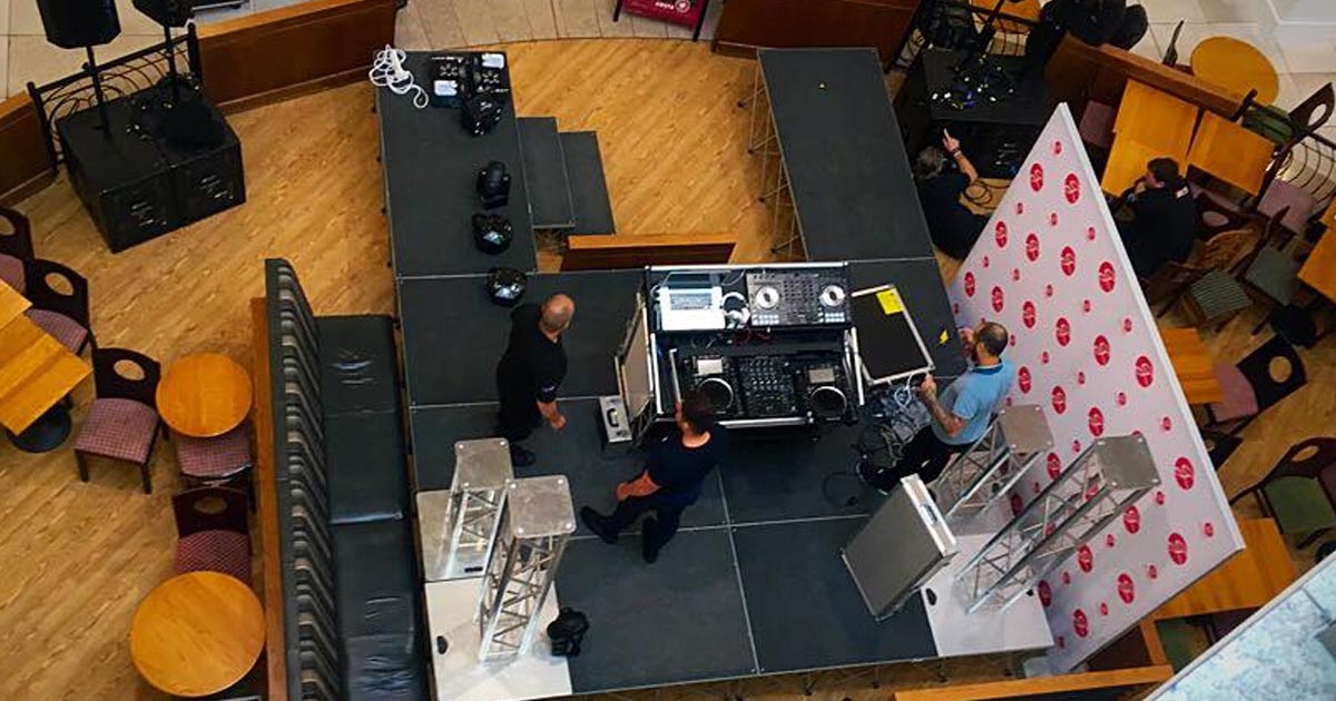 UKMediaEvents's tweet photo. Choosing the correct stage for your #event is key! That's why we provide our clients with various options that are personalised and tailored to fit their event requirements. Learn more: https://t.co/XaVOa9FwE3
#StageHire #EventProfs #EventprofessionalsUK #eventproduction https://t.co/MBvcW9DMZJ