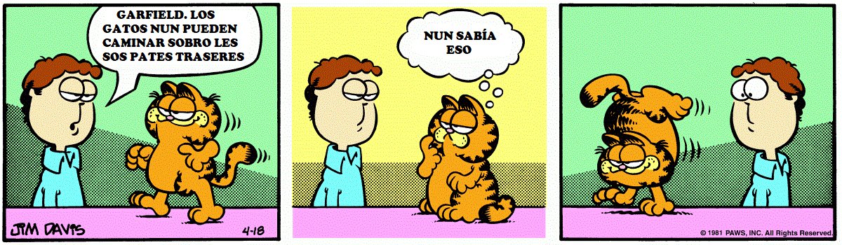 garfieldnastur1's tweet photo. #1035 Viñeta del 18 d'Abril de 1981 https://t.co/3HqgQYjIvL