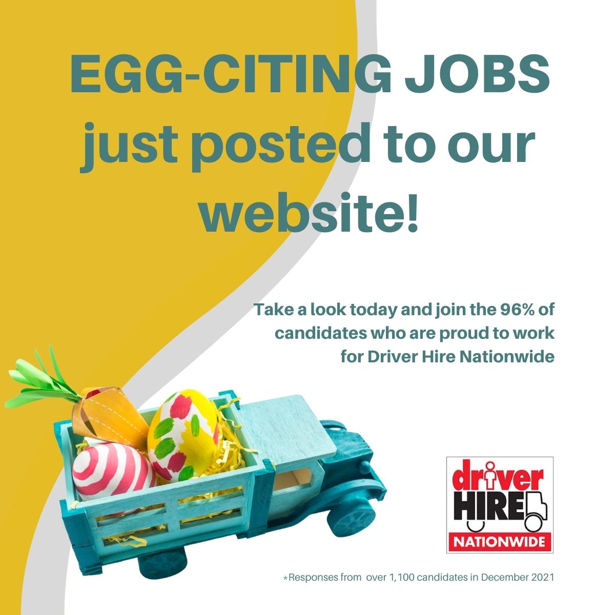 As we head towards Easter, we’re getting
busier &amp; busier with our clients looking for
great candidates like you to fill various
roles, some with immediate starts. View
the latest #driving #jobs in #Plymouth and #cornwall here:
driverhire.co.uk/office/plymout… call 01752842888🐣