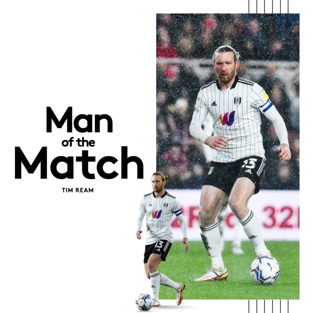 FulhamFC's tweet photo. Presenting your #MIDFUL MOTM! 🇺🇸

Was the ball to the face worth it now, @timream5? 👀 https://t.co/JGdOCr5vg4