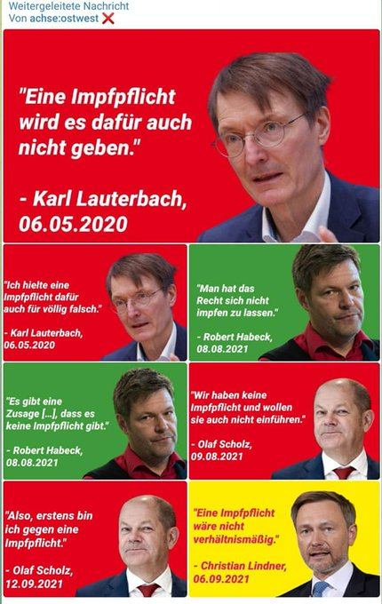Zur Erinnerung. #Impfpflicht #GesetzDerSchande #Lauterbach #Scholz #Habeck #Lindner facebook.com/JoergSchneider…