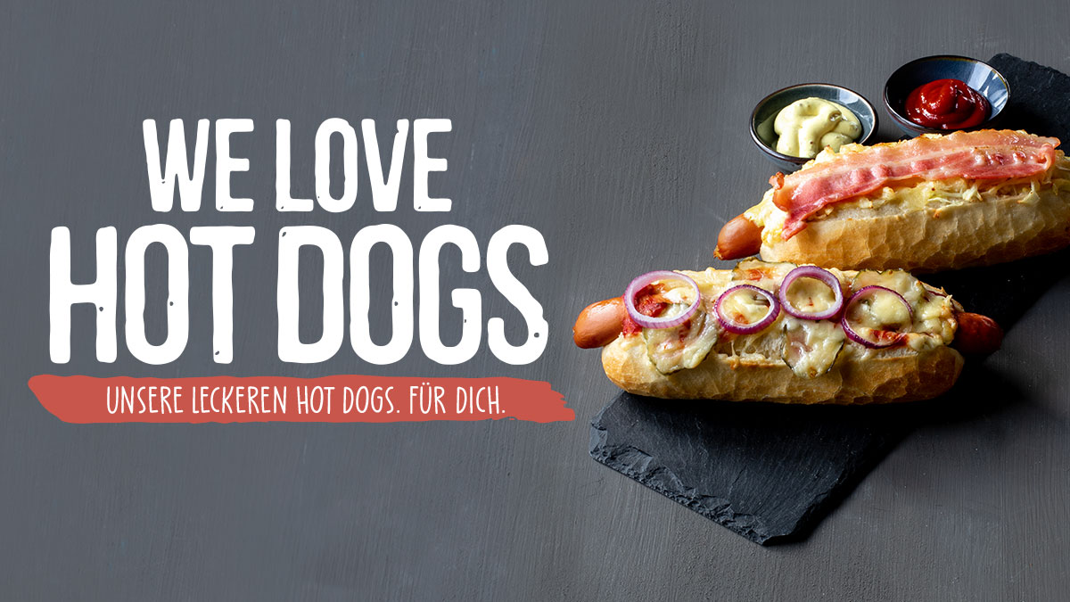 Backfactory's tweet photo. We love Hot Dogs! 
Absolut neu und unglaublich lecker sind unsere Hot Dogs😋
Egal in welchem Store ihr unterwegs seid, unsere Hot Dogs sind immer ein heisser Tipp!
🌭Hot Dog Classic
🌭Hot Dog Bacon

Also direkt probieren! https://t.co/wsNhAPFDCm