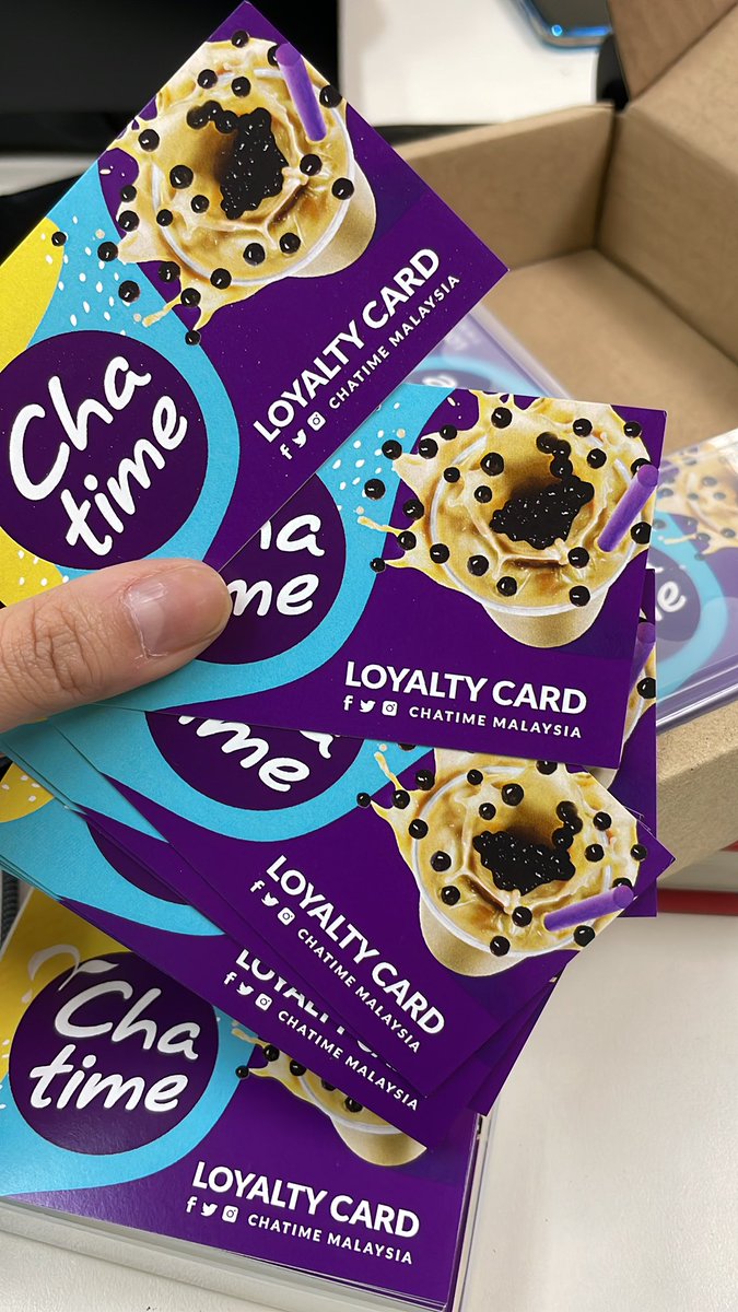 chatime_sisters's tweet photo. Come get your loyalty card at Chatime Bandar Sri Permaisuri! 🧋🧋🧋🧋 https://t.co/BfDTgxN7q4