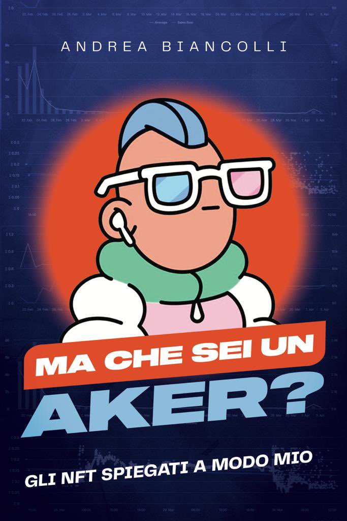 “Ma che sei un Aker?”

Il mio libro sará disponibile dal prossimo mese su #amazon in formato eBook e cartaceo

Ovviamente con il mio <a href="/doodles/">doodles</a> in copertina 💚

Iniziamo con il primo giveaway per 3 WL del mio NFT in arrivo poco dopo l’uscita del libro. 

Like, commenta, condividi