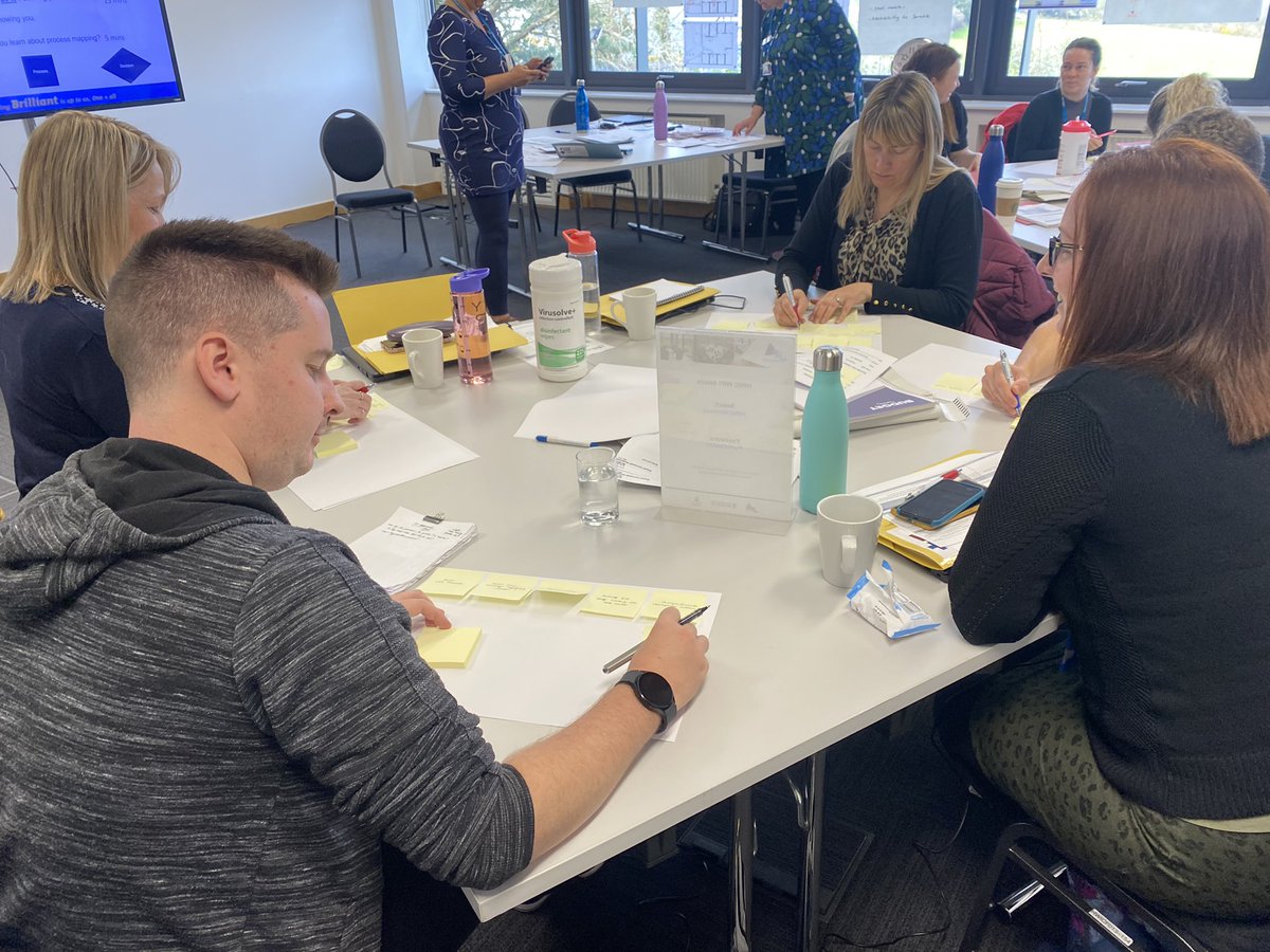 RCHTQIHub's tweet photo. And #processmapping practical is a go! Great to put tools into practice. A great way to learn #letsimprove #QItraining #QI #QItwitter https://t.co/d5LOTGSAA3