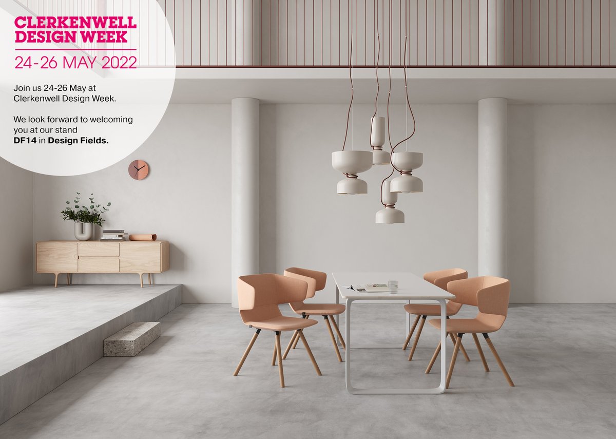 ldseatinguk's tweet photo. The countdown is on! Will you be joining us?

#CDW2022 24-26 May 2022

#office #officeseating #officechairs #interiorarchitecture #interiordesign #officedesign #CDW2022 #manufacturer #design #furniture #furnituredesign #seating https://t.co/zcY7YR9gX8