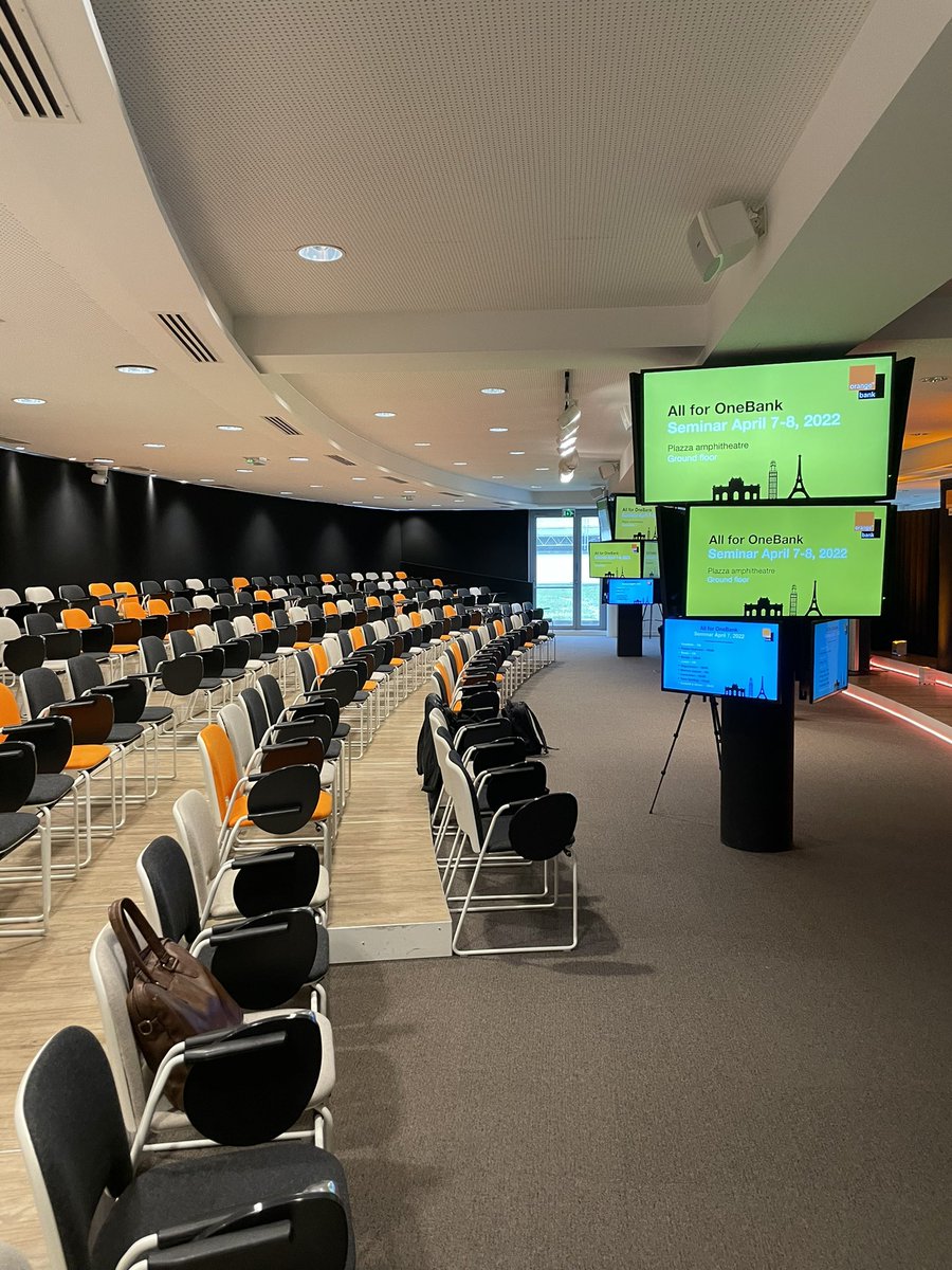All set of <a href="/OrangeBankFR/">Orange Bank</a> France + Spain seminar !