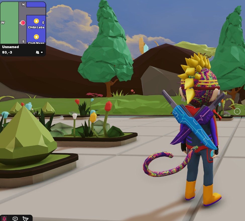 HBizzleNFT's tweet photo. SO MANY OF OUR DREAMS AT FIRST SEEM IMPOSSIBLE, THEN SEEM IMPROBABLE, AND THEN, WHEN WE SUMMON THE WILL, THEY SOON SEEM INEVITABLE -Christopher Reeves.  IYKYK @Chibilabs  @decentraland @bizzlewear @Oble_DCL. Snapshot coming for this DCL Wearable... from your pal @nftsniperbot https://t.co/m0QtWFJ67w