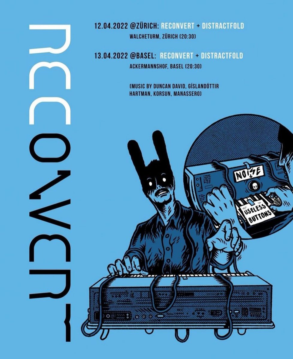 PurtonA's tweet image. Next week with @Distractfold and #reConvert in Zürich + Basel, if anyone wants to come and see me... pull down my tights.... I guess 🤷‍♀️