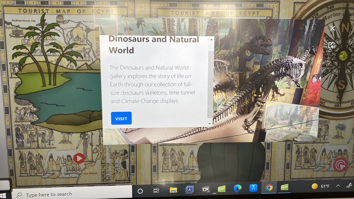 After #preassessing what they know about the past, and showing a lot of interest in mummies, dinosaurs, and ancient times.. we decided to visit the fascinating Museums in Liverpool ( virtually) using <a href="/ThingLink/">ThingLink</a> as a first stop in the unit! Learners were #engaged and #provoked !