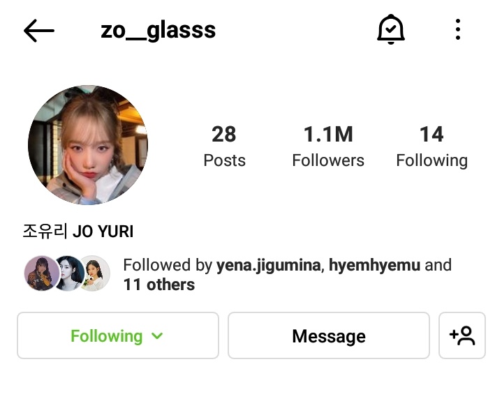 peachjjoyul's tweet photo. She needs to do the sensible thing and put “JO YURI from WAKE ONE ENT” to get verified asap or maybe she already forgot her instagram acc existence 😭 https://t.co/Bbx0tBgzJd