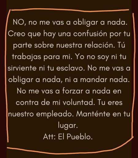 edgar___es's tweet photo. Carta del Pueblo de España a Pedro Sánchez y su gobierno. 

~ Tuitear todos los días. https://t.co/RzIoAn0psc