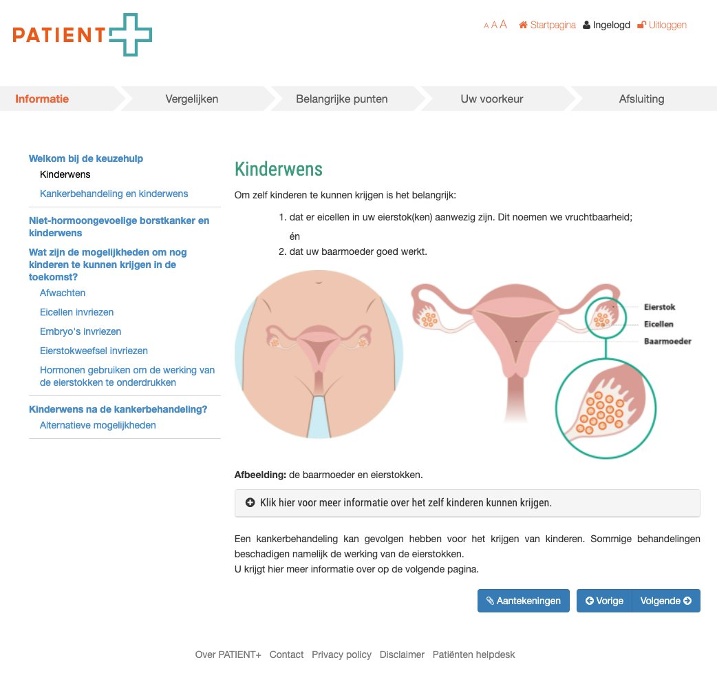Michelle van den Berg verdedigt haar proefschrift o.a. over de ~20 <a href="/Patient_Plus1/">PATIENT+</a> #keuzehulpen voor #vrouwen met #kanker en een #kinderwens. Benieuwd naar de onderwerpen en beschikbaarheid via het <a href="/radboudumc/">Radboudumc</a> <a href="/VGZ/">Coöperatie VGZ</a>
<a href="/cz_nl/">CZ zorgverzekering</a>

keuzehulp.info/front-page/keu…