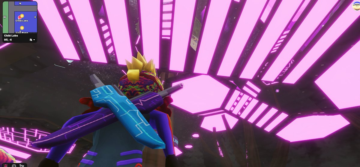 HBizzleNFT's tweet photo. SO MANY OF OUR DREAMS AT FIRST SEEM IMPOSSIBLE, THEN SEEM IMPROBABLE, AND THEN, WHEN WE SUMMON THE WILL, THEY SOON SEEM INEVITABLE -Christopher Reeves.  IYKYK @Chibilabs  @decentraland @bizzlewear @Oble_DCL. Snapshot coming for this DCL Wearable... from your pal @nftsniperbot https://t.co/m0QtWFJ67w
