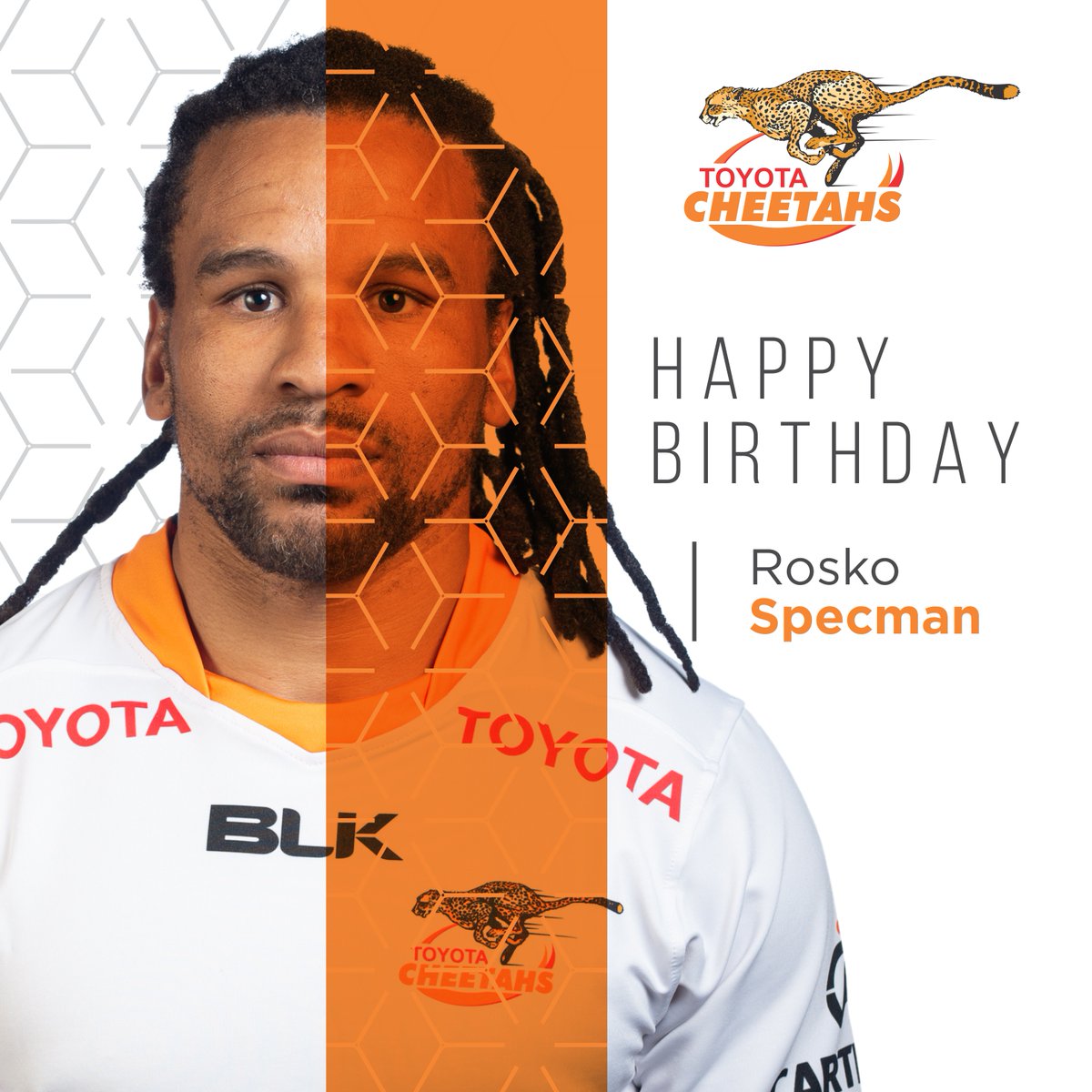 CheetahsRugby's tweet photo. Happy Birthday, Rosko! 🥳

@ToyotaSA https://t.co/vJrl8wGLZs