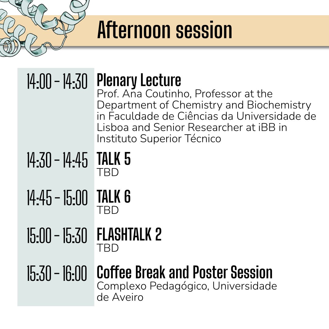 pybphy's tweet photo. Here is the Biophysics Festival program!

Plenary lectures will be conducted by outstanding speakers: 
Dr. Elias Barriga
Prof. Ana Coutinho
Prof. Jesus Perez-Gil

In the next few days we will tell you a little bit about each of them.

Don't forget to register on our website😁 https://t.co/wgurad1uR7