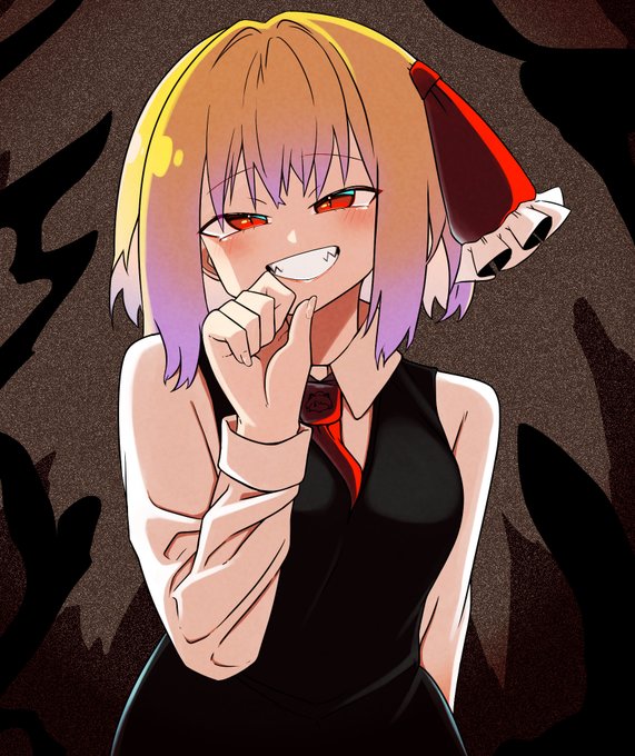 #毎月七日はルーミアの日 
捕食者ルーミアちゃん 