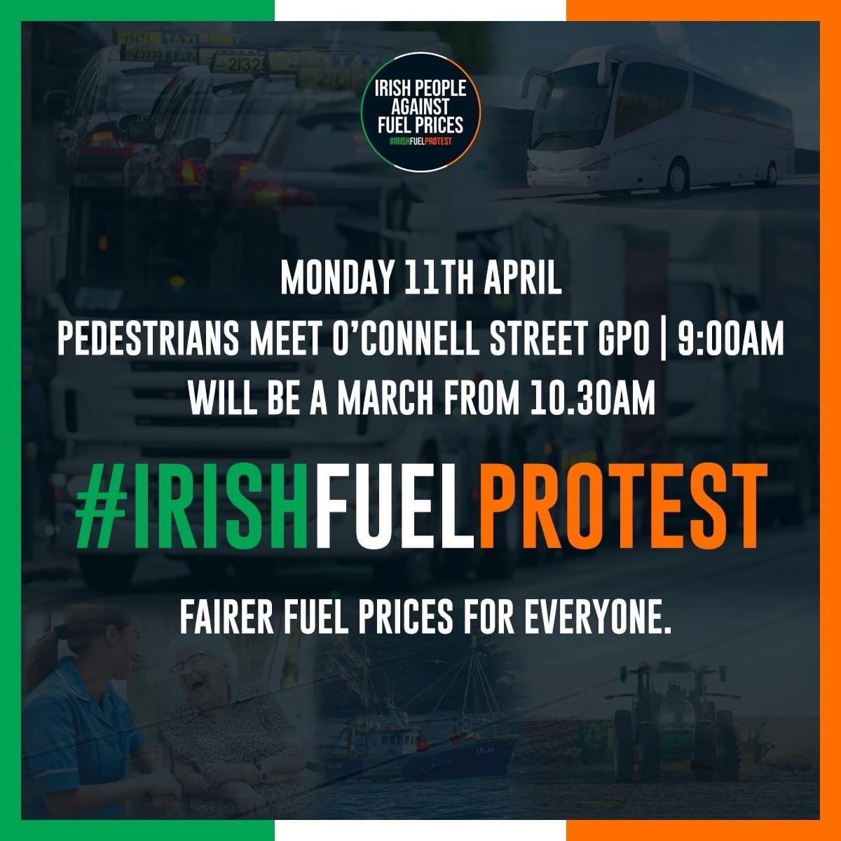 stee316's tweet image. #irishfuelprotest