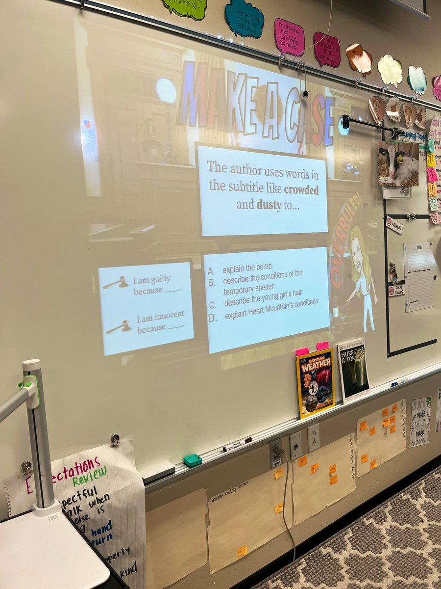 MrsKatieHaydin's tweet image. Today, students defended their answers  by proving if their answer was innocent or guilty!  @kdunlevy02 @NorthwestELA #makeacase #lead4ward