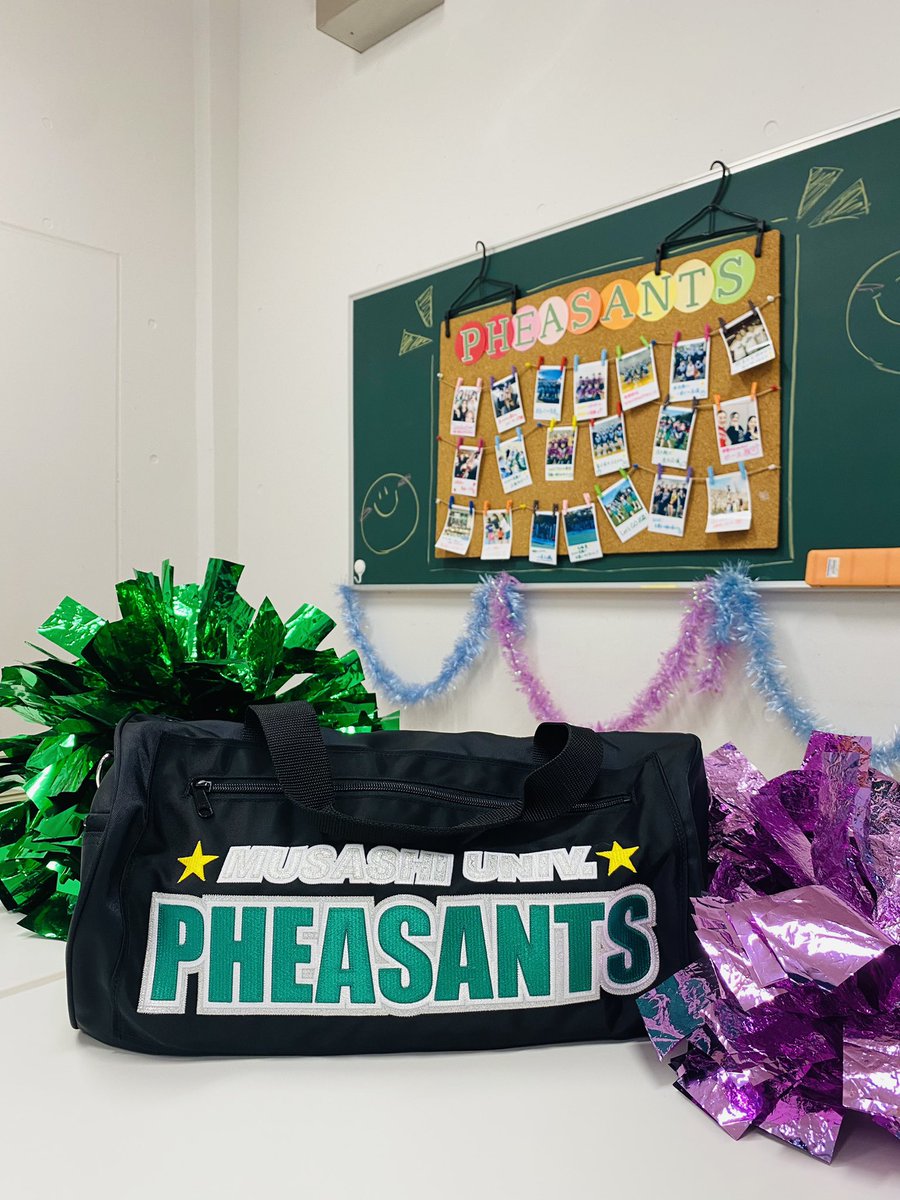 明日も9時〜12時
新歓ブース開きます💕
ぜひお越しください

#春から武蔵
#pheasants