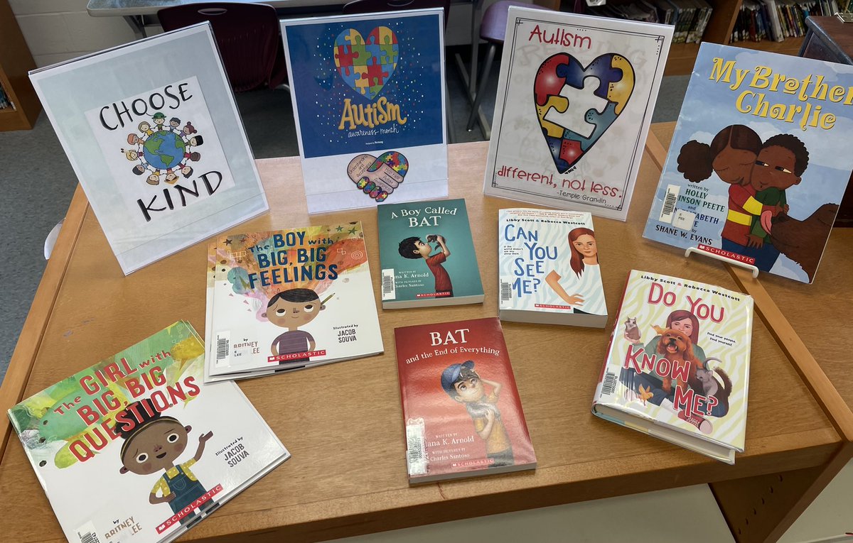 LcGgps's tweet photo. More new books added to our collection just in time for Autism Awareness month! https://t.co/VdwrLtdn0I