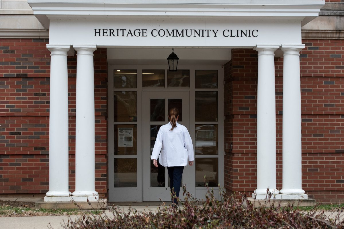 Tomorrow (Friday, 4/8/22)! Get a COVID-19 vaccine or booster at Heritage Community Clinic in Grosvenor West from 10 a.m. to 2 p.m. Make an appointment or walk in. Details: ohio.edu/coronavirus/va…

<a href="/ohiou/">Ohio University</a> 
<a href="/OUHCOM/">Heritage College</a> 
<a href="/OHIOStudentLife/">OHIO Student Life</a> 
<a href="/OHIO_Housing/">OHIO Housing & Res Life</a> 
<a href="/OHIO_President/">Dr. Lori Stewart Gonzalez</a>