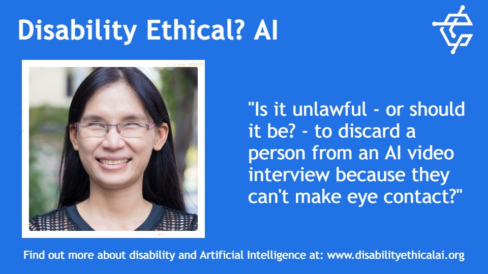 Disability Ethical? AI tweet media